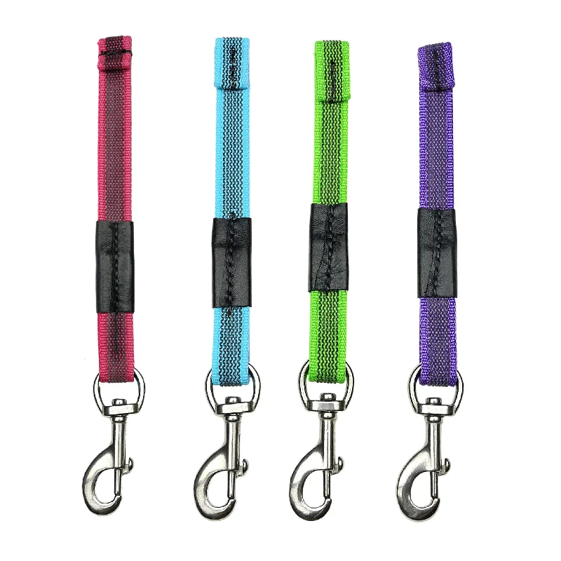 Fine-mesh pet flea comb-3/4" Easy Grip Tab Leash