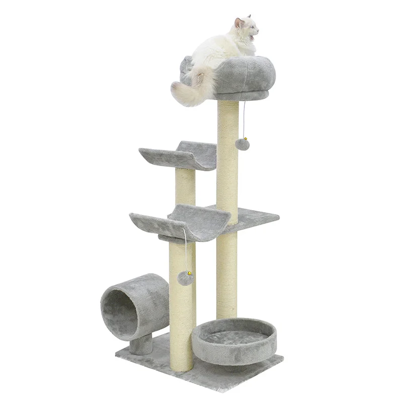 Adjustable pet rain hat-50 inches multi-platform cat tree