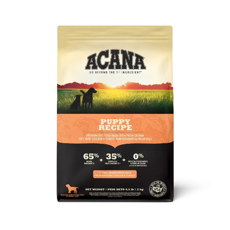 Biodegradable pet poop bags-ACANA Puppy Recipe Dog Food