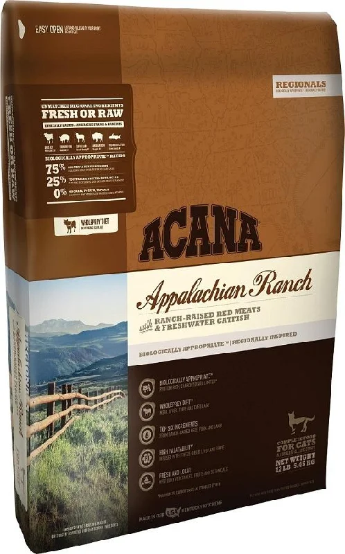 Zippered pet travel carrier-ACANA Regionals Appalachian Ranch Cat and Kitten Grain Free Dry Cat Food