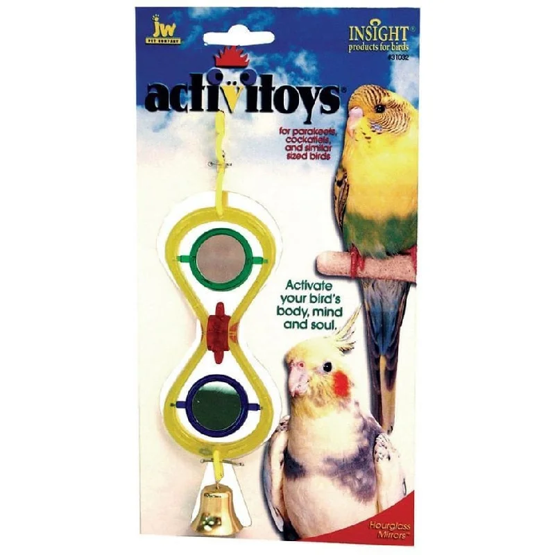 Calming dog thunder vest-ACTIVITOYS HOUR GLASS BIRD TOY