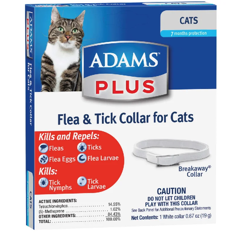 Herbal catnip ball toy-Adams Plus Flea & Tick Collar for Cats