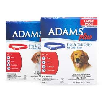 Textured pet feeding mat-Adams™ Plus Flea & Tick Collar for Dogs