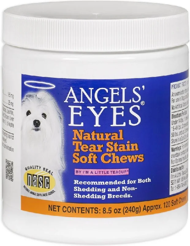 Long-lasting pet water flask-Angels' Eyes Natural Tear Stain Soft Chews Chicken Flavor Dog Supplement