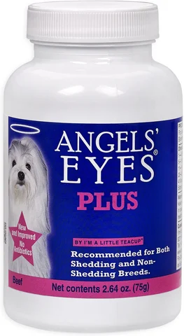 Lint-free pet hair roller-Angels' Eyes Plus Beef Flavor Antibiotic Free Supplement for Dogs