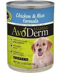 Portable pet exercise pen-AvoDerm Chicken and Rice Puppy Formula Canned Food