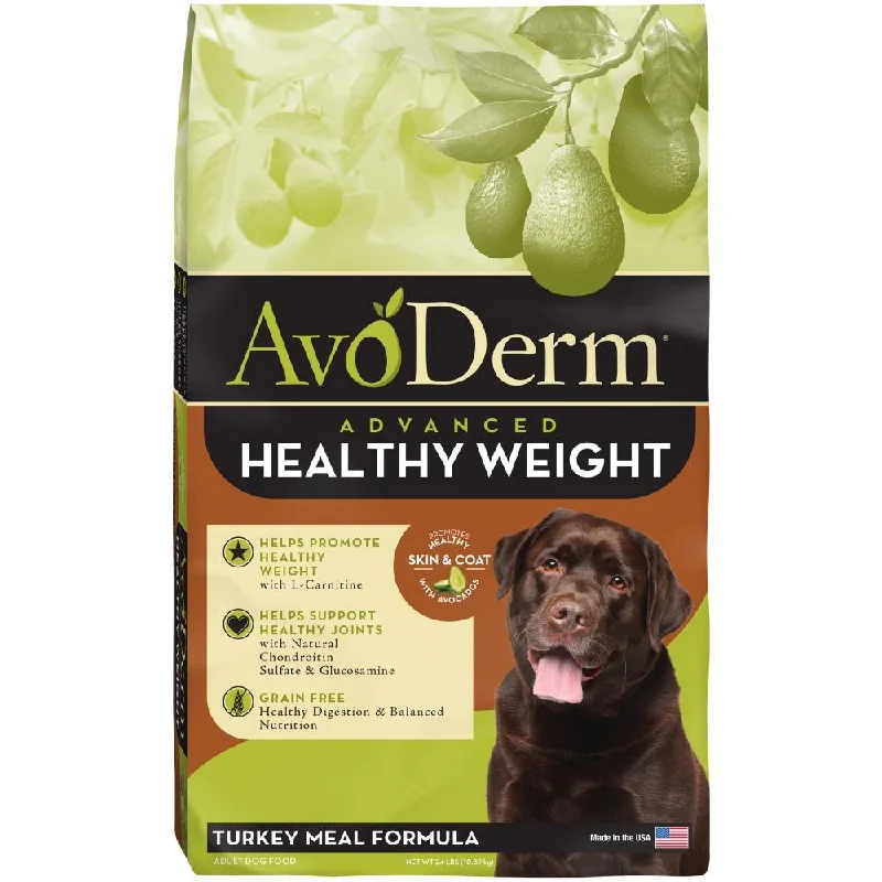 Click-on pet car leash-AvoDerm Grain Free Advanced Healthy Weight Turkey Meal Recipe Dry Dog Food