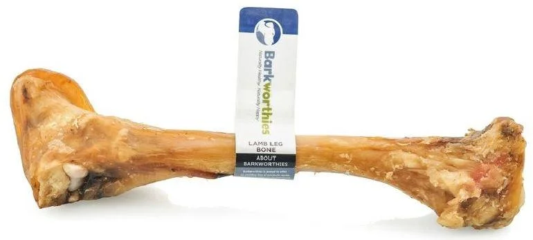 Curved pet flea comb-Barkworthies Lamb Leg Bone Dog Treats