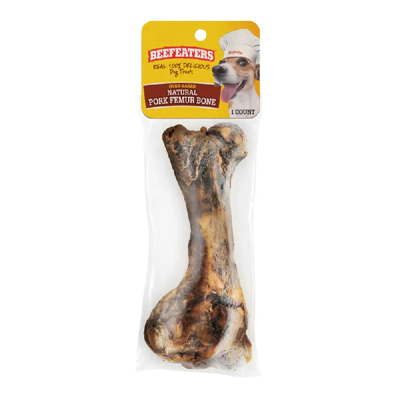 Ventilated pet hiking bag-Beefeaters Natural Pork Femur Bone