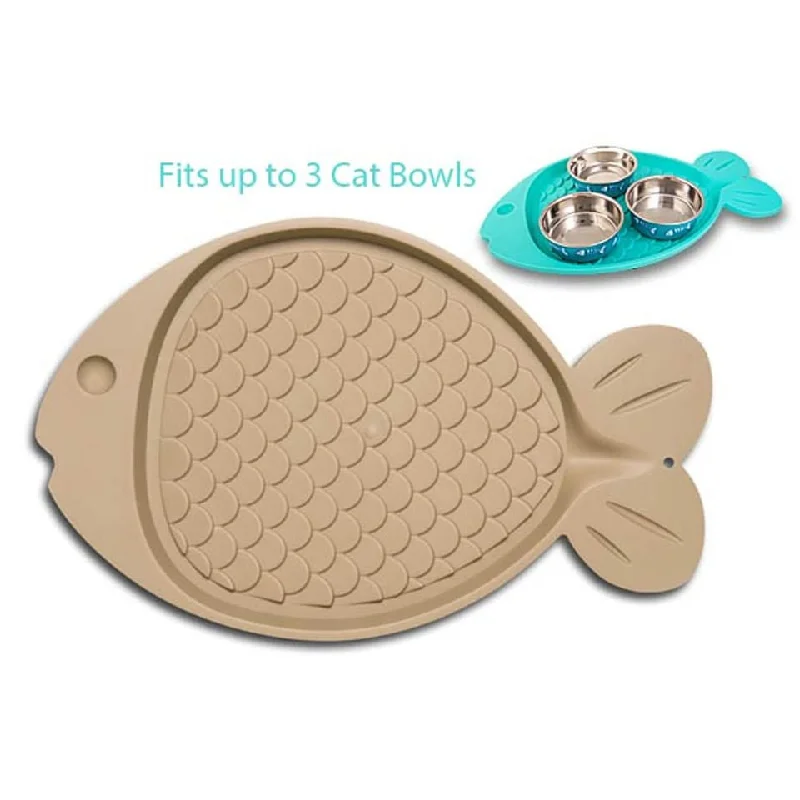 Long-lasting pet water flask-Bella Spill-Proof Cat Mat