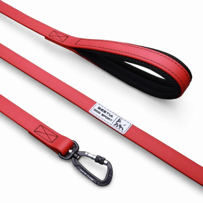 Herbal pet skin lotion-BESTIA DOG SPORT TACTICAL LEASH RED