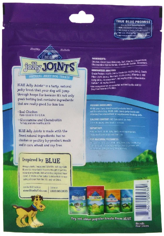 Ultrasonic bark control device-Blue Buffalo Jolly Joints Chicken Jerky Treats 3.25oz