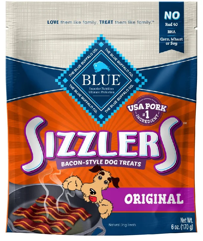 Fleece-lined pet hammock-Blue Buffalo Sizzlers Bacon-Style  Dog Treats