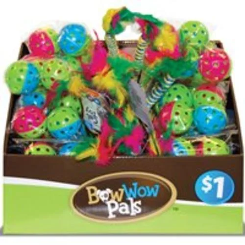 Herbal pet ear wash-Bow Wow Pals 8855 Cat Toys, Assorted Color