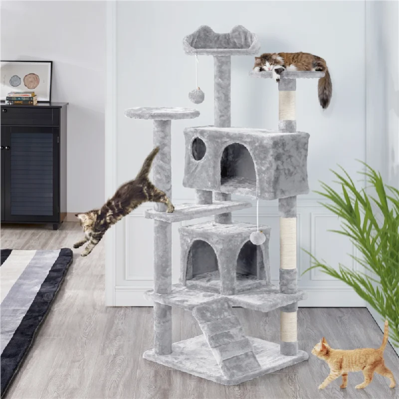 Carbon-filter pet fountain-Cat Climbing Sisal Rope Tower