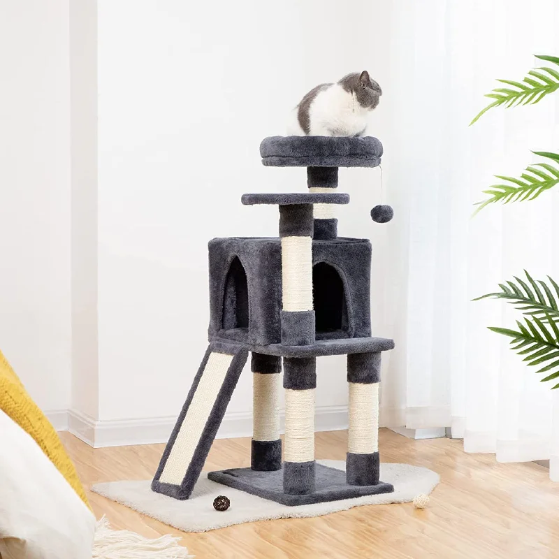 Gentle puppy shampoo-Cat Tree, Small Cat Tower with Soft Plush Perch