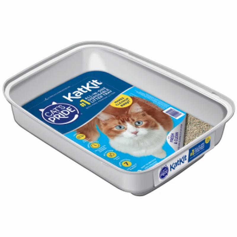 Cozy rabbit sleep pad-Cat's Pride C01616C42 KatKit Disposable Litter Pan