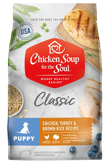 Odor-free pet room mist-Classic Puppy Dry Food - Chicken, Turkey & Brown Rice Recipe