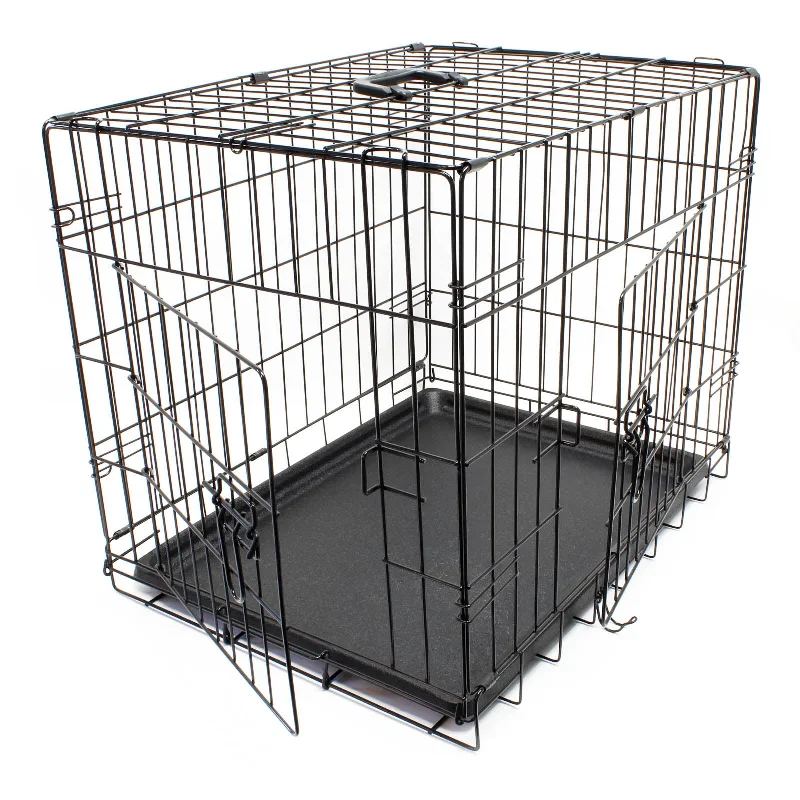 Precision pet claw trimmer-Collapsible transport cage S Kennel wire cage transport box