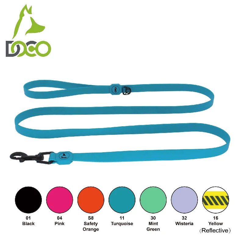 Reinforced dog walking lead-DOCO® Jelly Bean Nylon Dog Leash 6ft