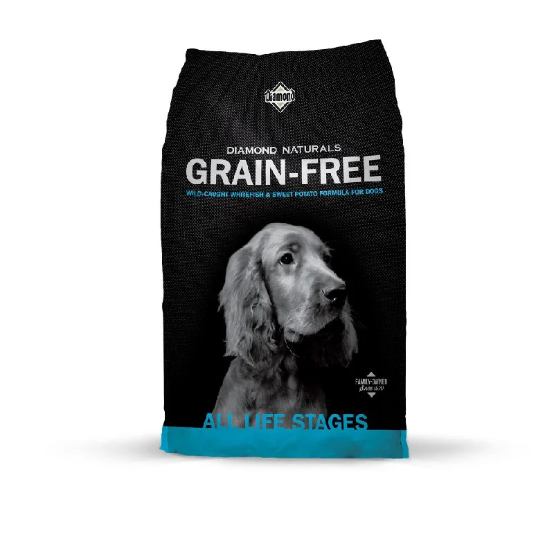 Heavy-duty pet anchor cable-Diamond Naturals Grain Free Whitefish & Sweet Potato Dry Dog Food