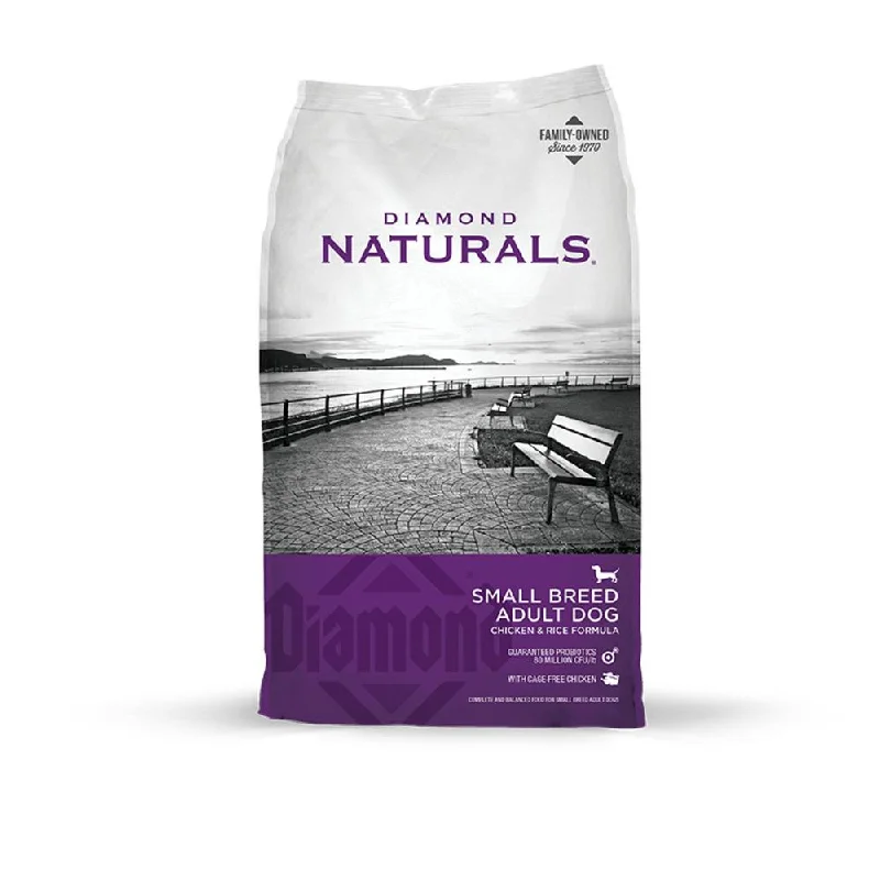 USB-charged pet cooler-Diamond Naturals Small Breed Chicken & Rice Formula Adult Dry Dog Food