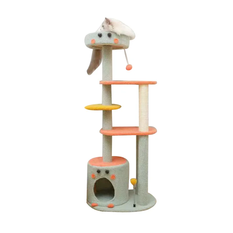 Plush hamster cuddle pouch-Dinosaur cat tree 3 sizes