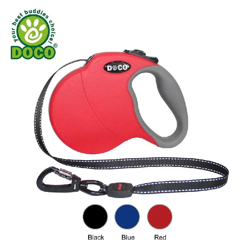 Padded pet airline bag-DOCO® ALL DAY ADVENTURE RETRACTABLE DOG LEASH