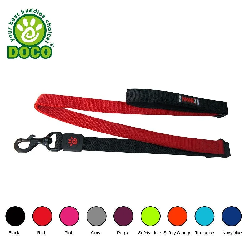 Quick-release cat collar-DOCO® 4ft Shock Absorbing BUNGEE Nylon Dog Leash