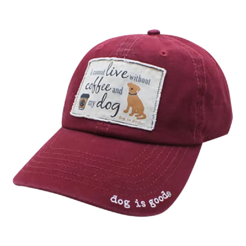 Terrycloth pet bath towel-Dog is Good Hat, I Cannot Live Without Coffee and My Dog