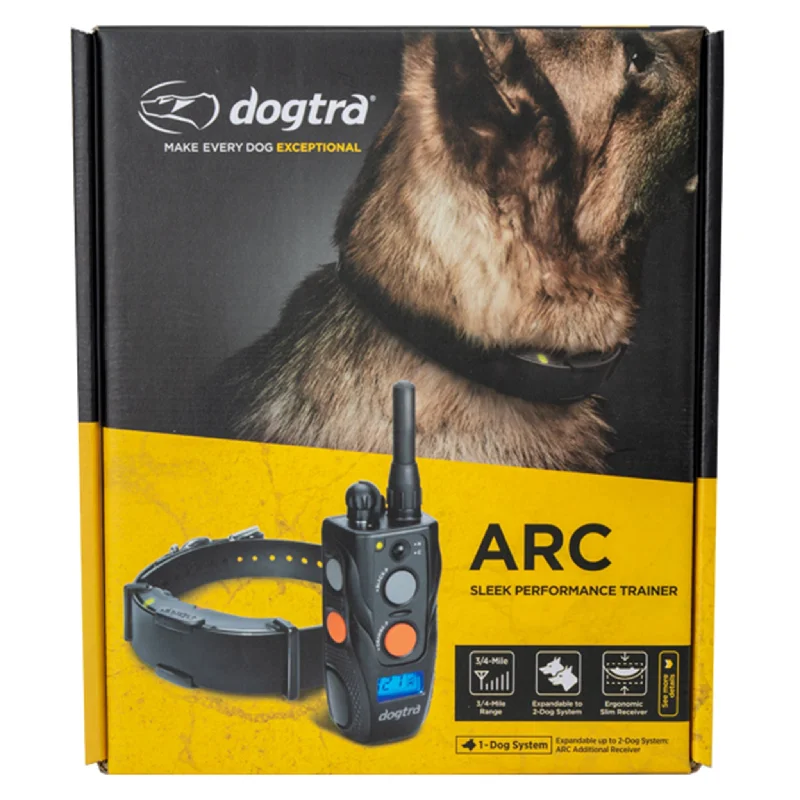 Reflective dog adventure leash-Dogtra Arc Advanced Receiver Concept E-Collar Remote Canine Training Tool