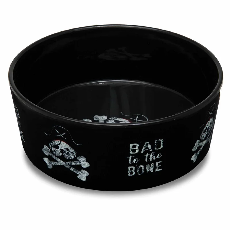 Adjustable pet rain hat-Dolce Bad to the Bone Bowl