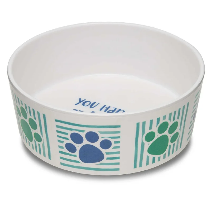 Pet-friendly air mist-Dolce Moderno Bowl "You Had Me at Woof "