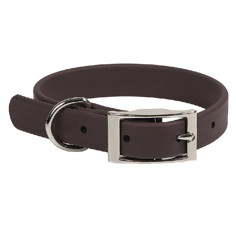 Mesh-sided pet buggy-DuraSoft Imitation Leather Collar - Standard