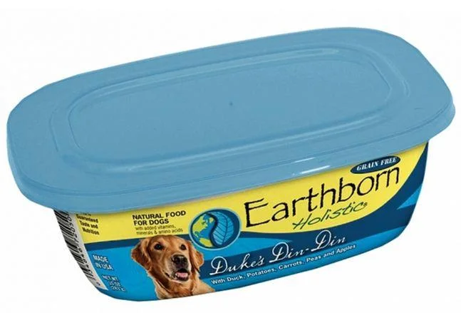 Plant-based dog waste bags-Earthborn Holistic Duke’s Din-Din™ Stew Food