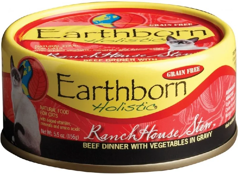 Odor-free pet room mist-Earthborn Holistic RanchHouse Stew™ Wet Cat Food