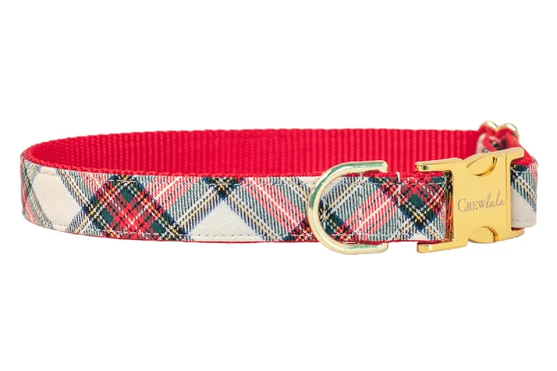 Moisture-wicking pet bandana-Ellie's Plaid Dog Collar- Two Styles!