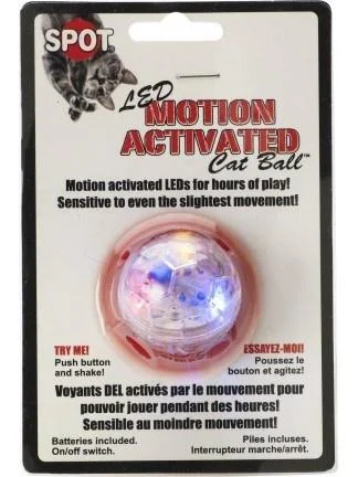 Herbal dog ear solution-Ethical Pet SPOT LED Motion Activated Cat Ball Toy (Cat Ball Toy)