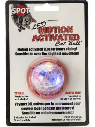 Dimmable reptile heat light-Ethical Pet SPOT LED Motion Activated Cat Ball Toy