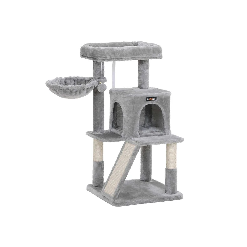 Cooling fabric pet vest-Cat Tree with Sisal-Covered Scratching Posts