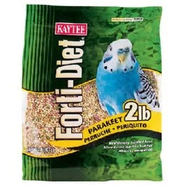 Wooden rabbit gnaw toy-Forti-Diet Parakeet Food, 2-Lbs.