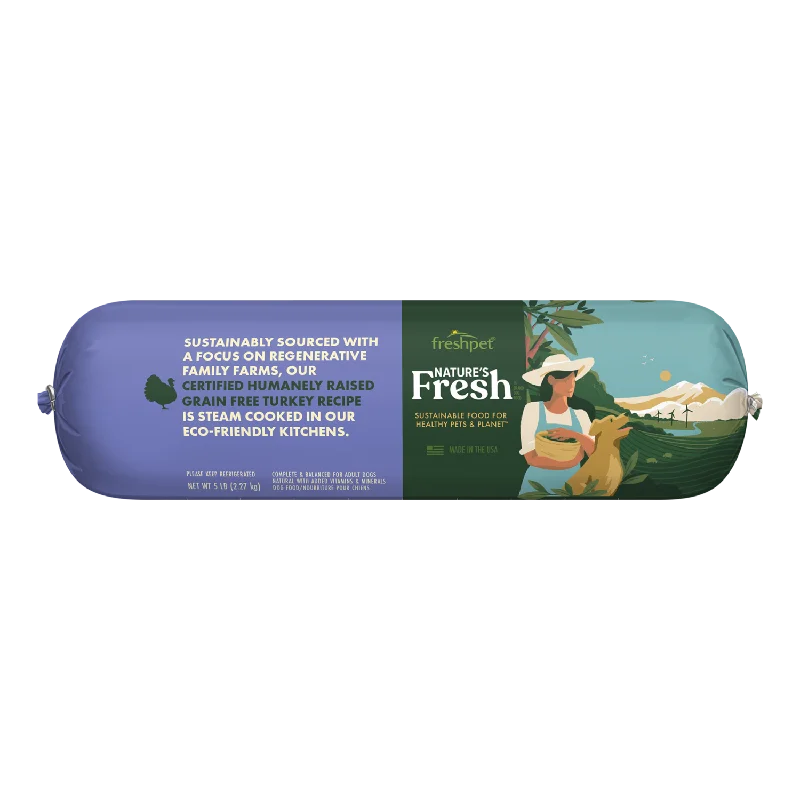 Rainproof cat nap pod-Freshpet Grain Free Turkey Recipe With Spinach, Cranberries & Blueberries