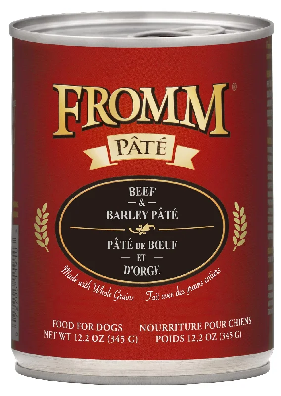 Portable cat climbing post-Fromm Beef and Barley Pâté Dog Food (12.2 oz, Single Can)