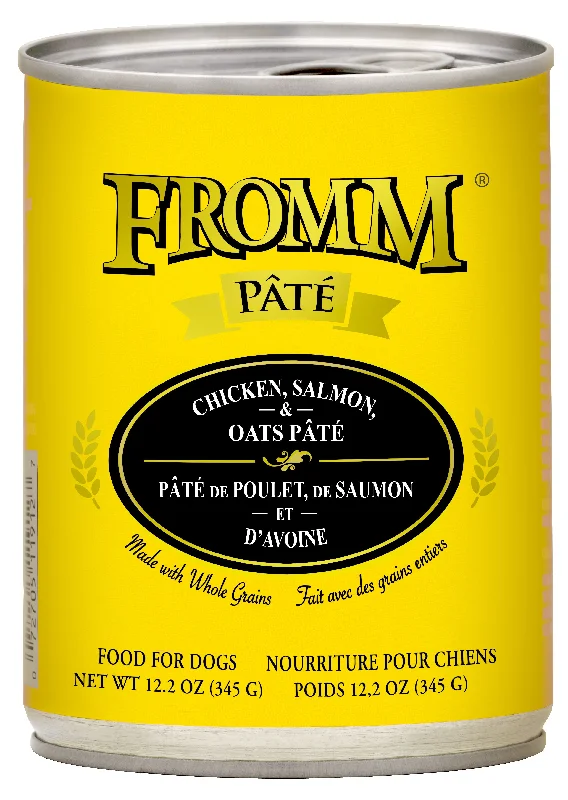 Glow dog walking leash-Fromm Chicken, Salmon, & Oats Pâté Dog Food (12.2 oz, Single Can)