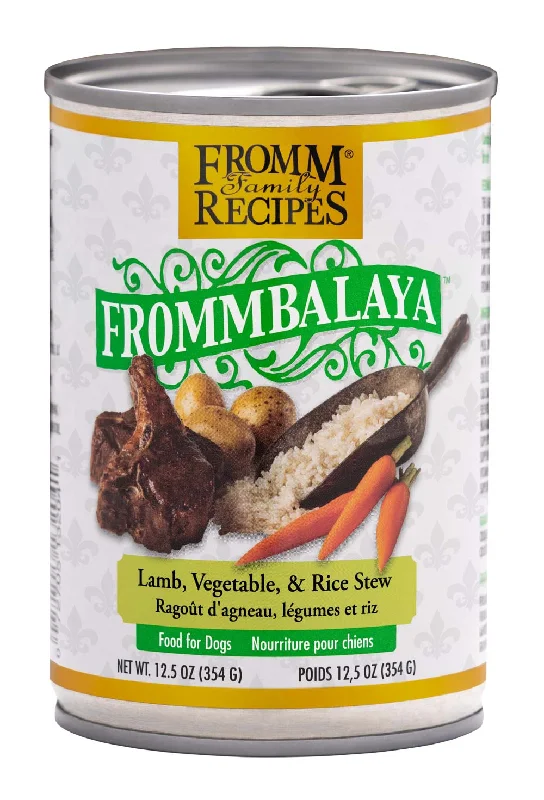 Pet-safe floor polish-Fromm Family Recipes Frommbalaya® Lamb, Vegetable, & Rice Stew Dog Food