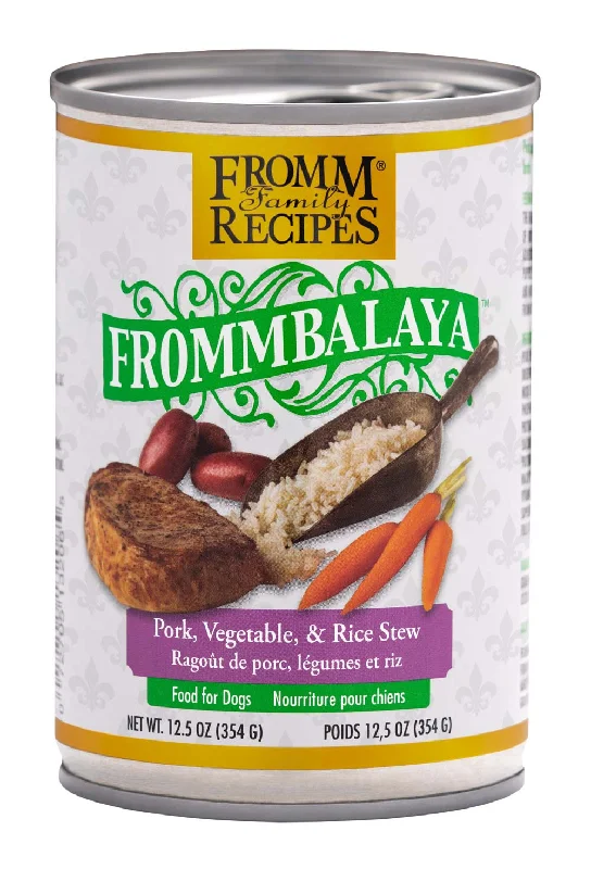 Portable dog agility jump-Fromm Family Recipes Frommbalaya® Pork, Vegetable, & Rice Stew Dog Food