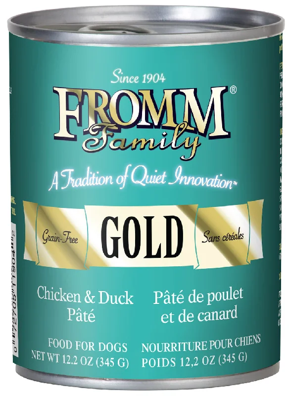 Eucalyptus pet calming collar-Fromm Gold Chicken & Duck Pâté Dog Food (12.2 oz)