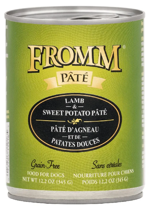 Crinkle catnip toy bird-Fromm Grain-Free Lamb & Sweet Potato Pâté Dog Food (12.2 oz, Single Can)