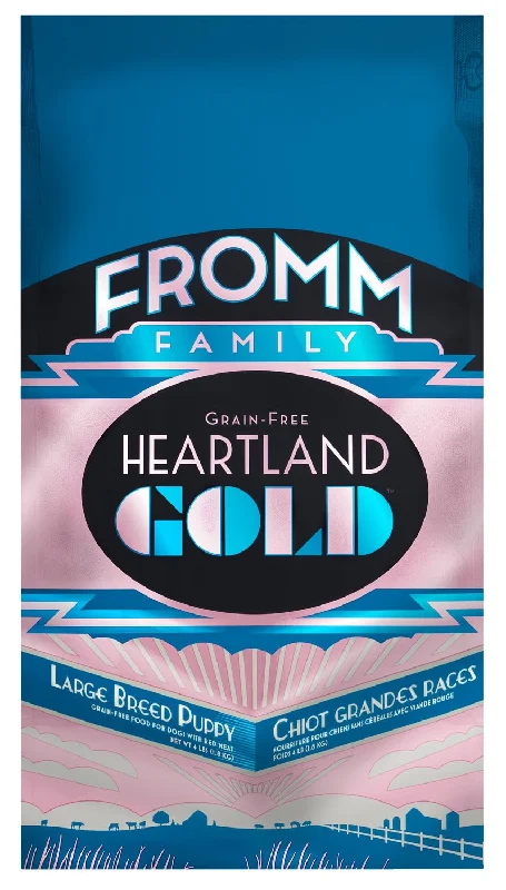 Compact bird travel perch-Fromm Heartland Gold Large Breed Puppy Food (26 lbs)