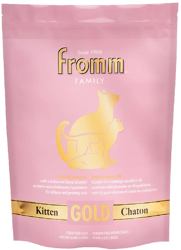 Odor-sealing pet bin-Fromm Kitten Gold Food (4 lbs)